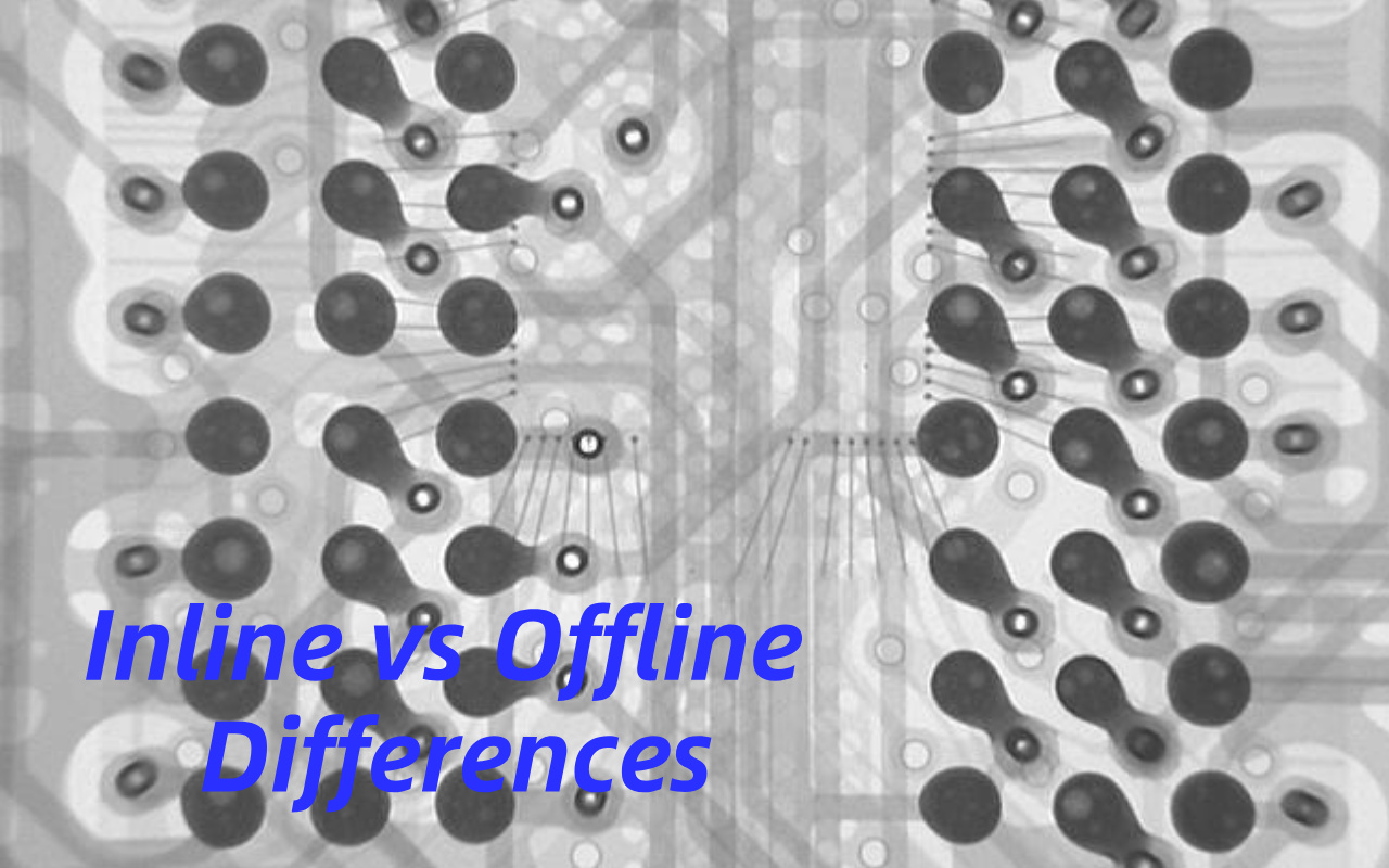 1. Inline vs Offline X-ray Why Choosing the Wrong One Is Costly 1. Rayons X en ligne ou hors ligne Pourquoi choisir le mauvais est coûteux