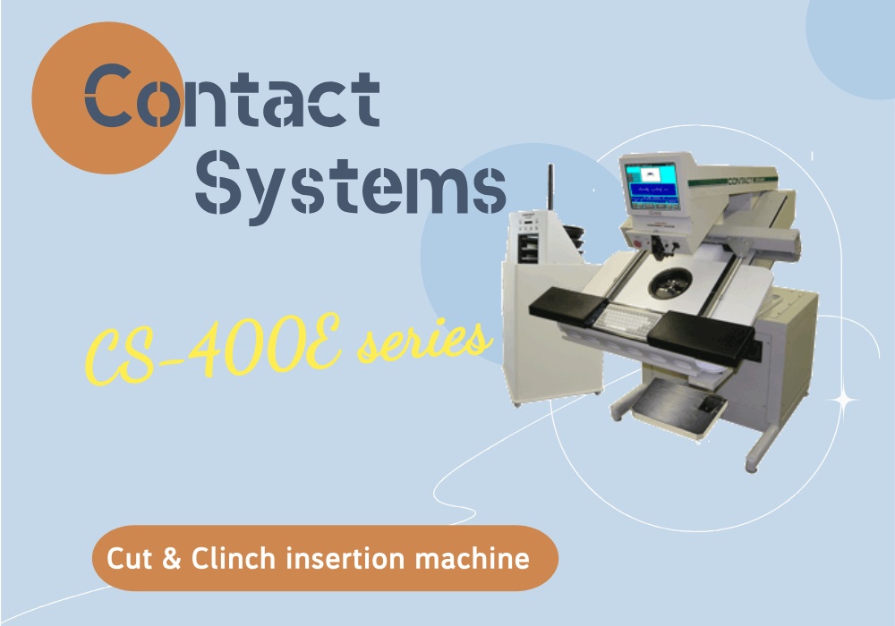 Cut & Clinch insertion machine Cut & Clinch insertion machine Machine d'insertion Cut & Clinch Machine d'insertion Cut & Clinch
