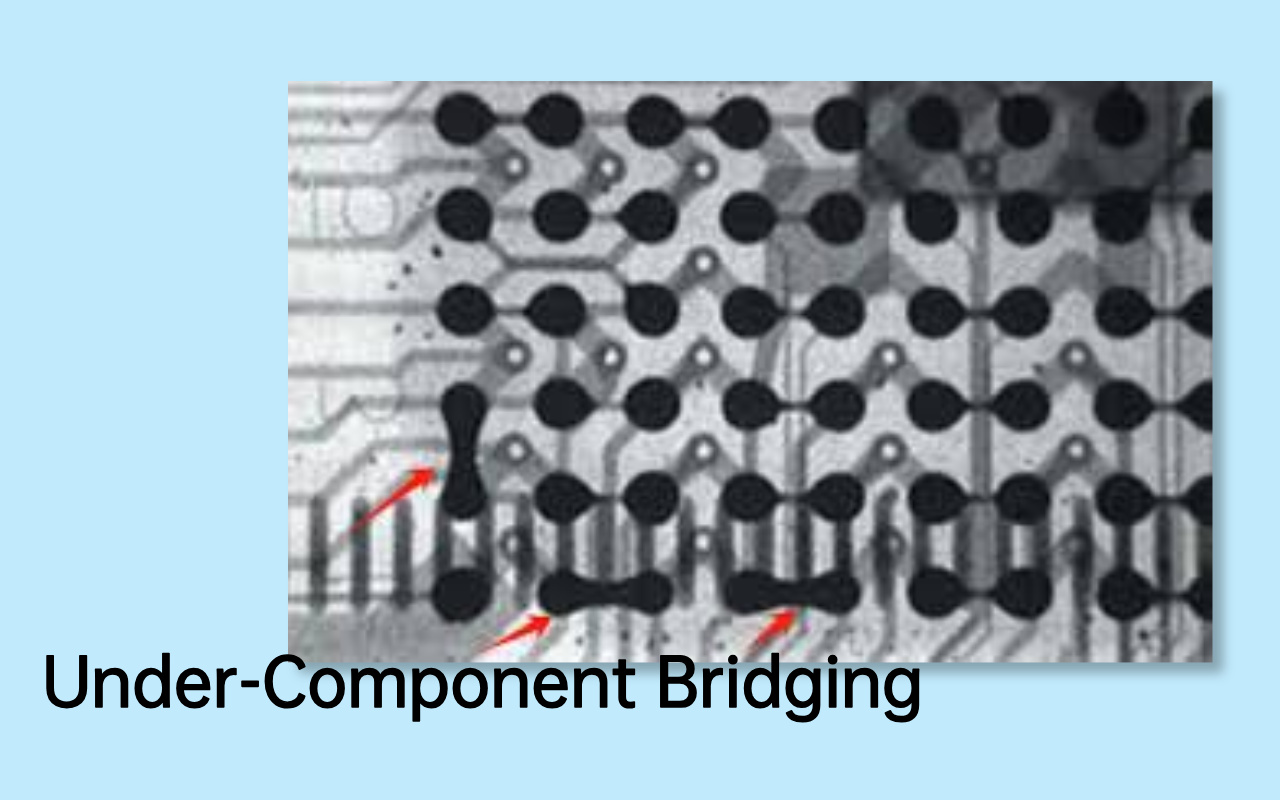 4.4 Under-Component Bridging 4.4 Pontage sous-composant