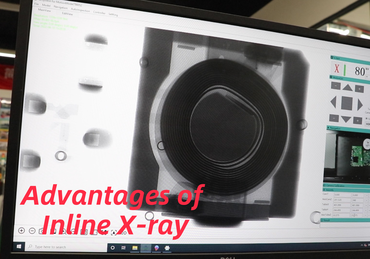 3. Advantages of Inline X-ray Inspection 3. Avantages de l’inspection aux rayons X en ligne