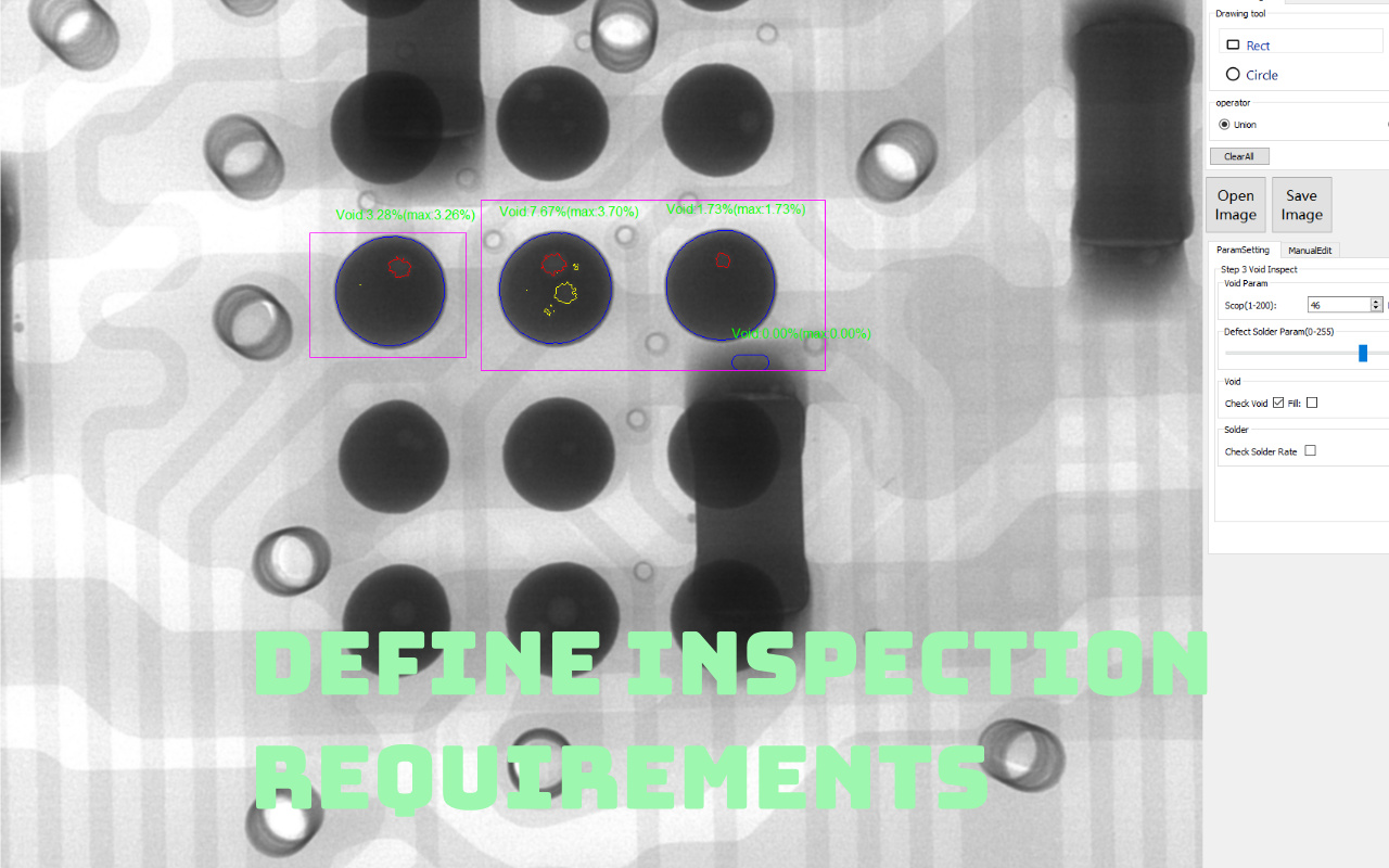 2. Define Your PCBA Inspection Requirements Before Looking at Machines 2. Définissez vos exigences d'inspection PCBA avant d'examiner les machines