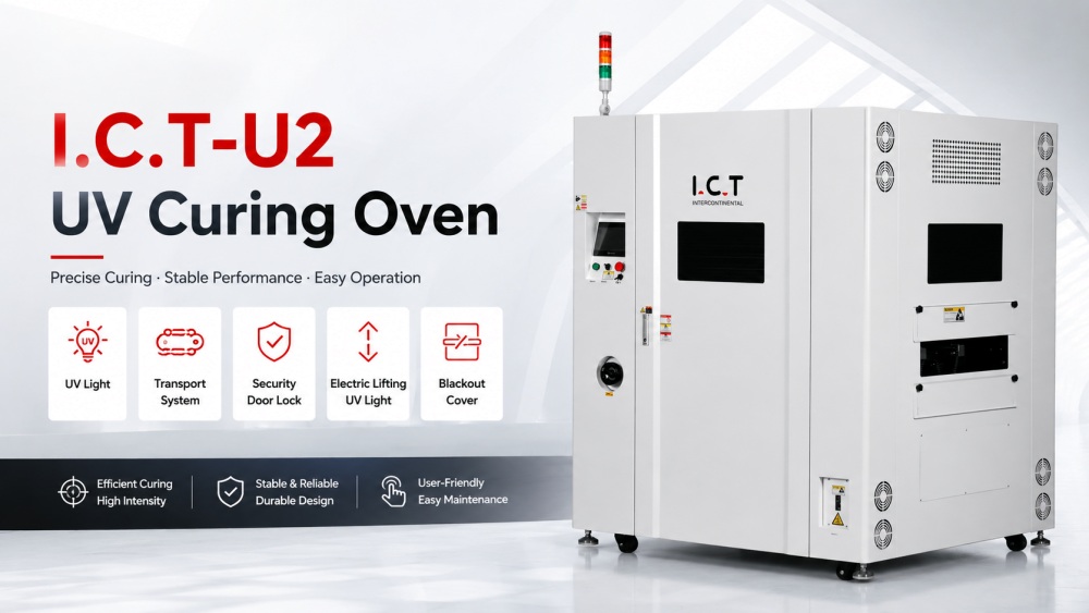 I.C.T UV Curing Oven I.C.T Four de polymérisation UV