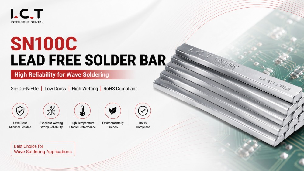SN100C Lead Free Solder Bar Barre de soudure sans plomb SN100C