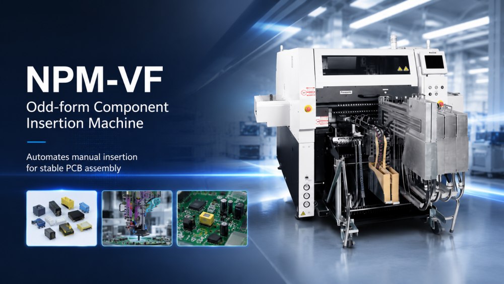 Odd-form Component Insertion Machine NPM-VF Machine d'insertion de composants de forme impaire NPM-VF