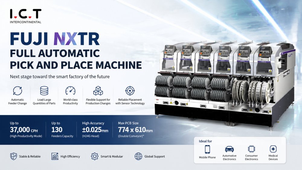 FUJI NXTR Full Automatic Pick And Place Machine Machine de transfert entièrement automatique FUJI NXTR