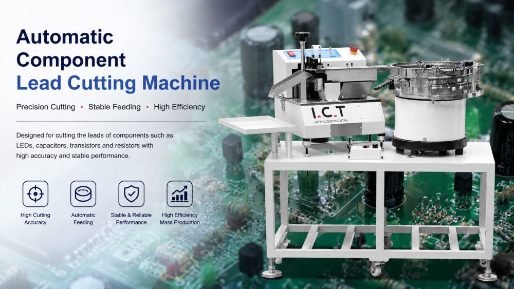 AutomaticComponentLeadCuttingMachine Machine automatique de coupe de plomb de composants