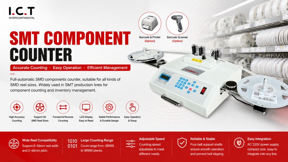SMT Component Counter SMT Compteur de composants