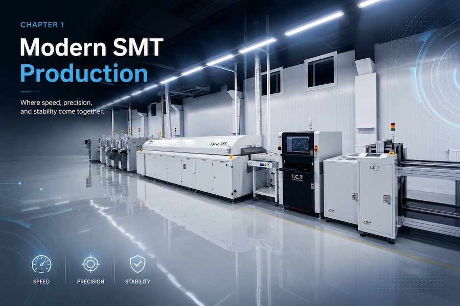 2-01 1. Why SMT Pick and Place Machines Matter in Modern PCB Assembly 2-01 1. Pourquoi les machines de sélection et de placement SMT sont importantes dans l'assemblage moderne PCB