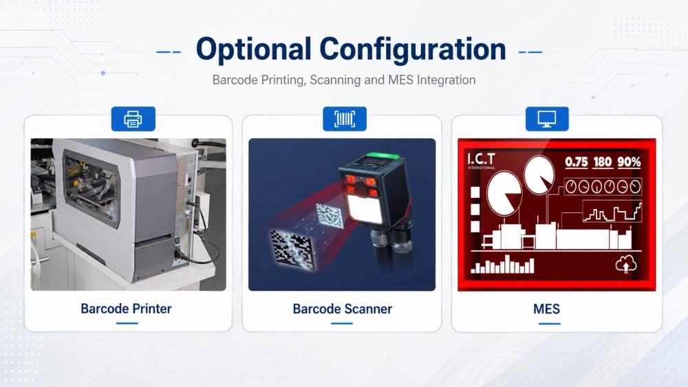 SMT Label Mounter Optional SMT Monteur d'étiquettes en option