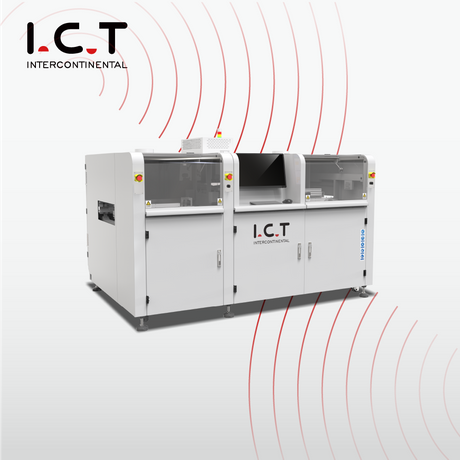I.C.T-SS550 |Machine à souder à vague sélective en ligne entièrement automatique 