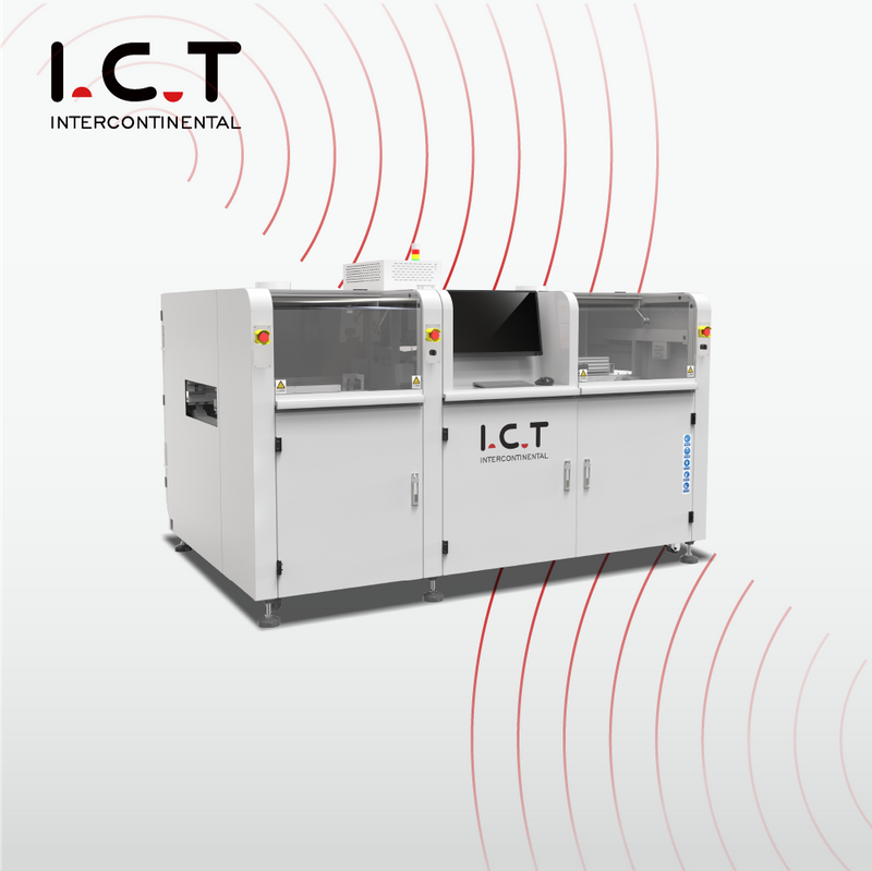 I.C.T Machine à souder à vagues sélective automatique en ligne à haute valeur numérique pour PCB dans votre usine PCBA