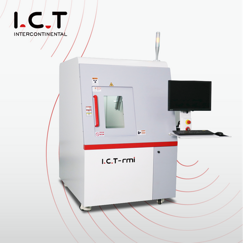 Découvrez l'appareil à rayons X polyvalent I.C.T X-7200 pour la solution d'inspection SMT