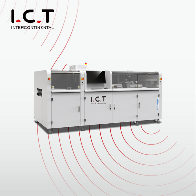 I.C.T-SS550 |Machine à souder à vague sélective en ligne entièrement automatique 