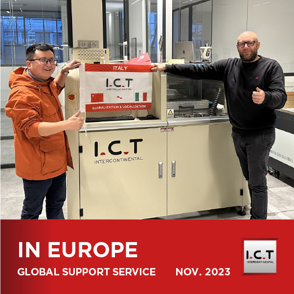 Expansion mondiale : I.C.T emmène SMT expertise en Europe