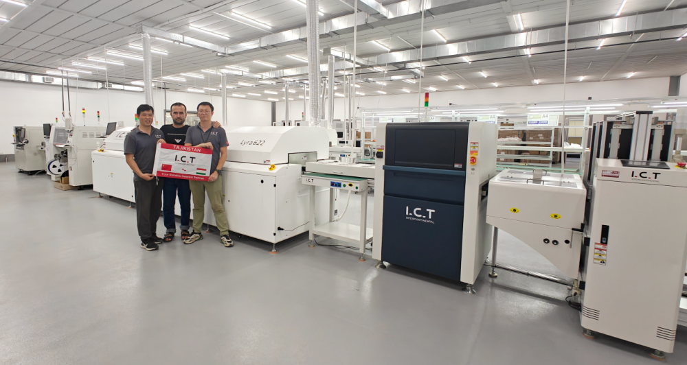 I.C.T LED Ligne de production