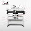 I.C.T |SMT pochoir Imprimante Machine d'impression manuelle d'écran de pâte à souder semi-automatique