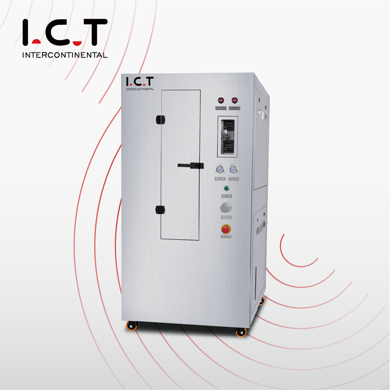 I.C.T |Liquid Mobile PCB dans une machine de nettoyage à ultrasons