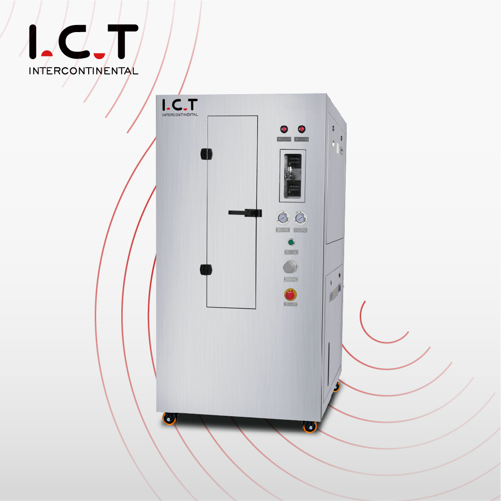ICT-750 |Nettoyeur de circuits imprimés entièrement pneumatique pour machine de nettoyage de pochoirs haute performance