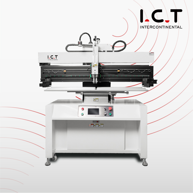 I.C.T |SMD Machine d'impression de pâte à souder SMT Imprimante manuelle