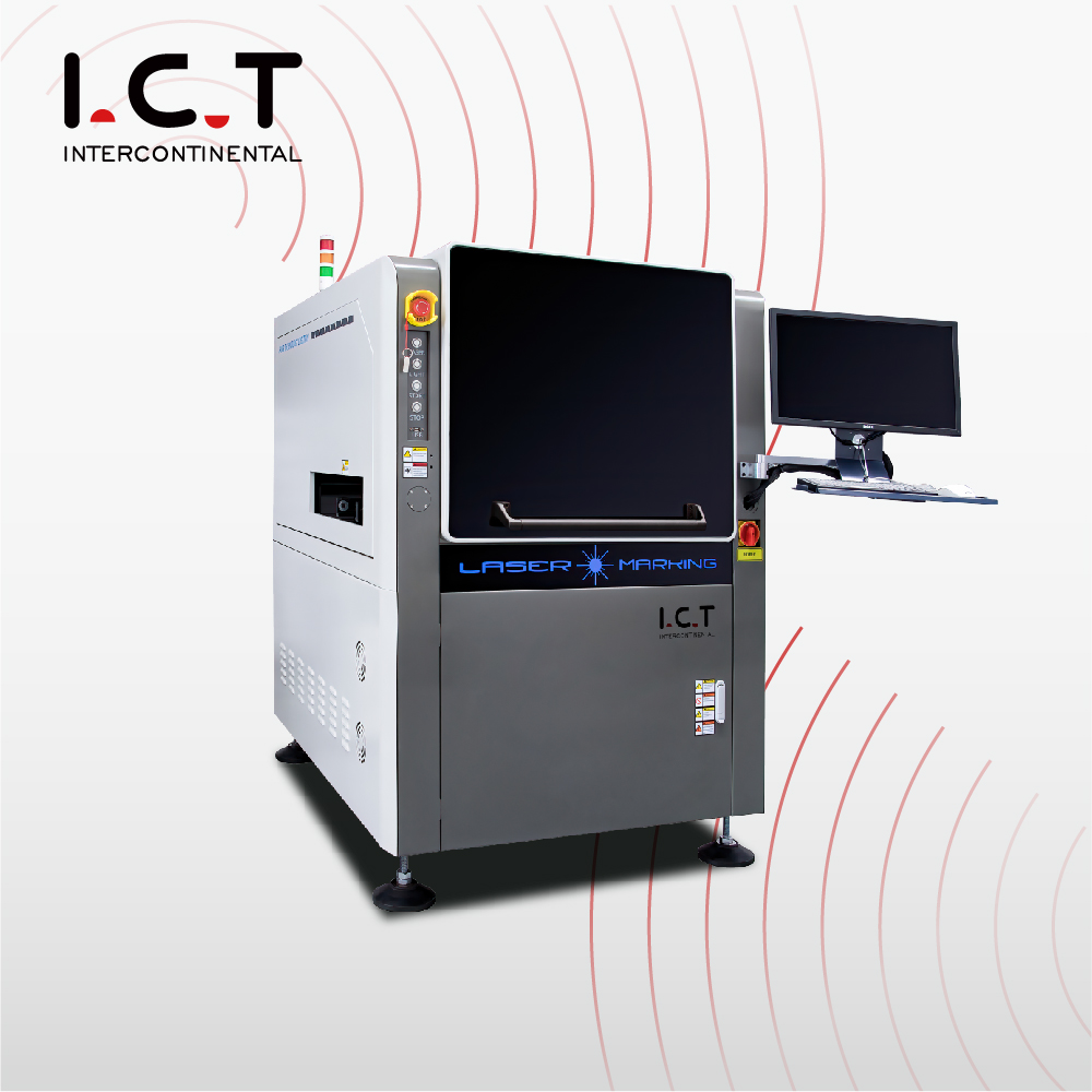 TIC |Machine d'impression de marquage laser couleur fibre de 20 watts avec source ipg