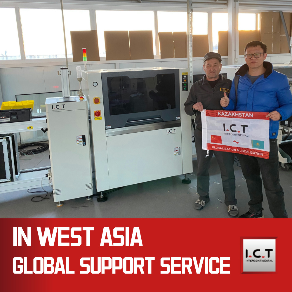 I.C.T | SMT Liaison Convoyeur Empileur de cartes système Convoyeur Prix usine