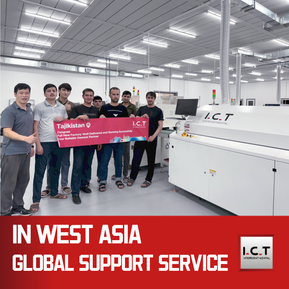 I.C.T | Convoyeur Prix de soudure à LED pour four de refusion à souder