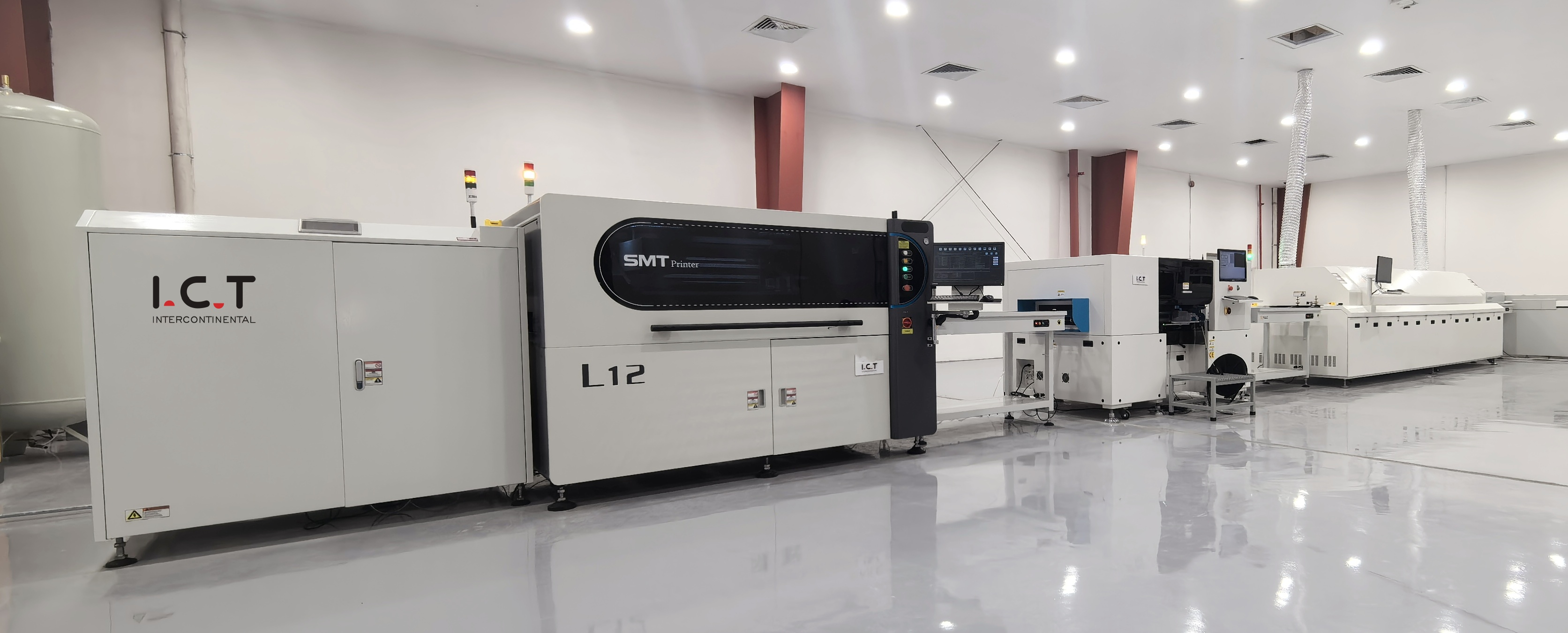 I.C.T SMT Ligne en arabe saoudien LED Fabricant d'éclairage
