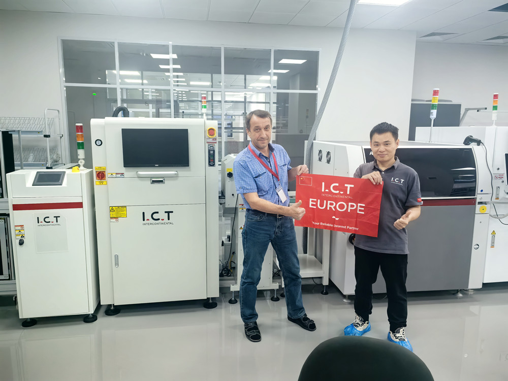 I.C.T SMT Ligne en Europe