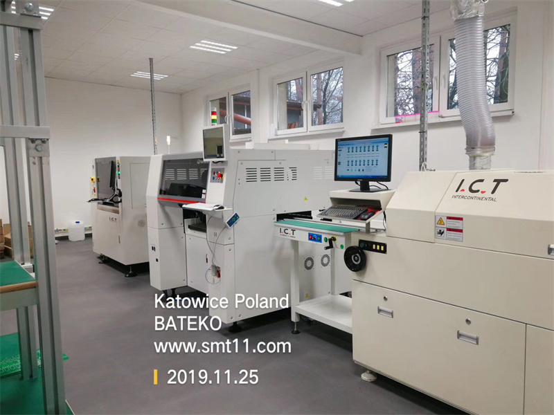 I.C.T Poland-Full-auto SMT Production Line and Reflow Oven and Placement Machine19.11