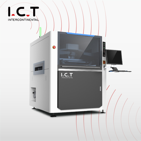 I.C.T |SMT imprimante de pâte à souder pour écran d'assemblage de pochoirs entièrement automatique SMD