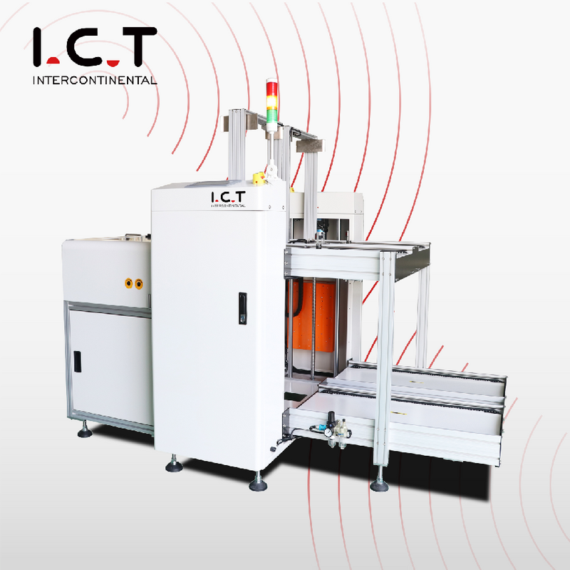 I.C.T NG/OK PCB déchargeur - SMT Manutention PCB Machine de chargement et de déchargement 