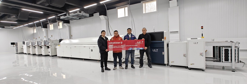 I.C.T SMT et support technique de ligne DIP en Ouzb&eacute;kistan