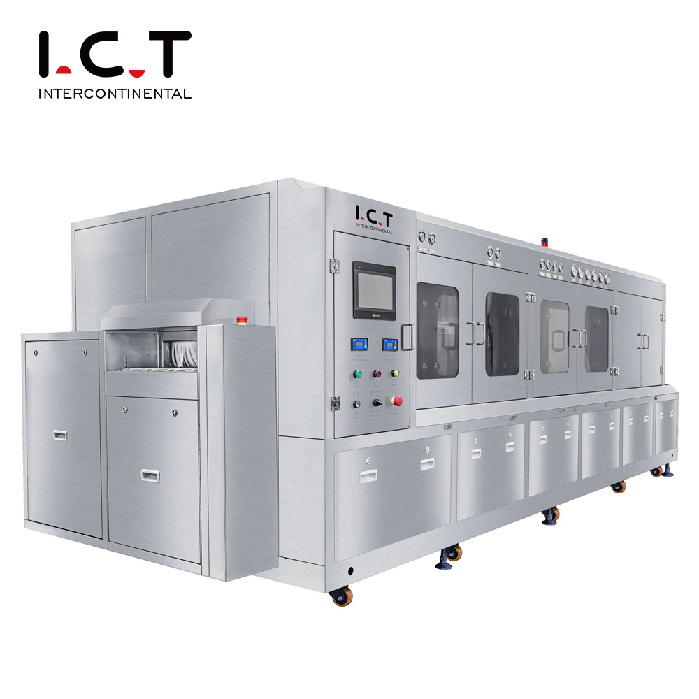 I.C.T-6300 |SMT Machine de nettoyage automatique en ligne PCBA 