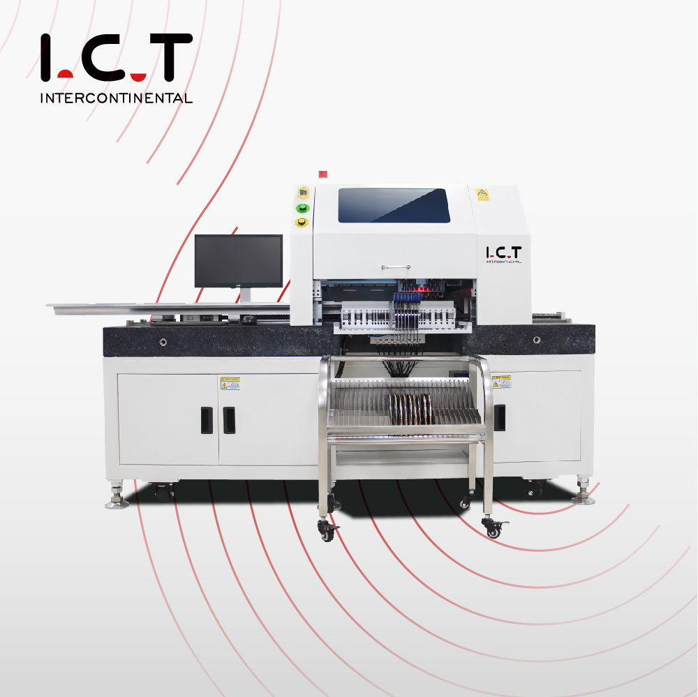 TIC |ETA SMD Pick and Place Machine Vision Condensateur DIP Machines d'assemblage de circuits imprimés sous vide SMT