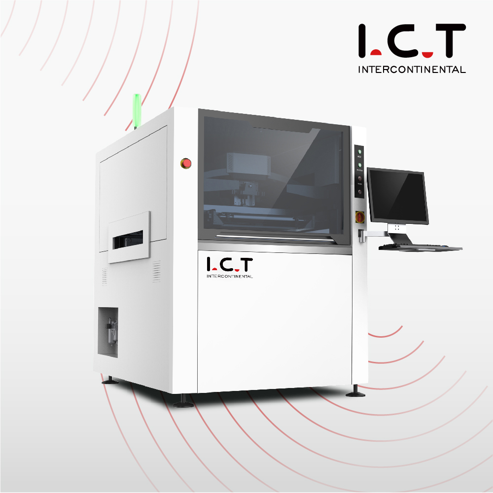 I.C.T | 3040 PCB Écran de pâte de soudure de la machine à imprimer automatique SMT