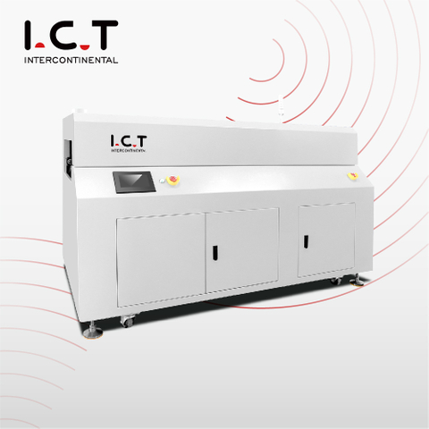 I.C.T丨PCB machine de collage et de pulvérisation de revêtement automatique, distribution pour SMT affichage LED