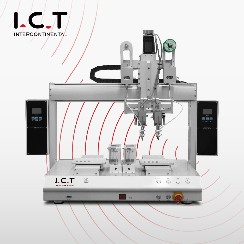 I.C.T |Type de portique de robot de soudure de bureau automatique à 3 axes