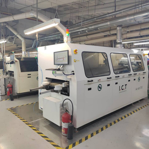 I.C.T | Original Machine à souder à la vague PCB pulvérisateur de Flux de bureau Machine à souder