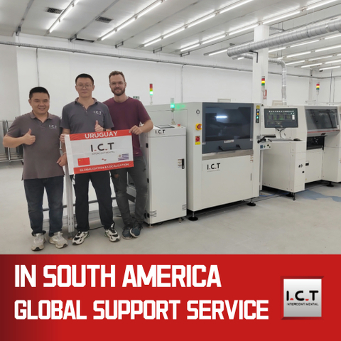 I.C.T | Inspection automatisée des empileurs de cartes Smt Convoyeur