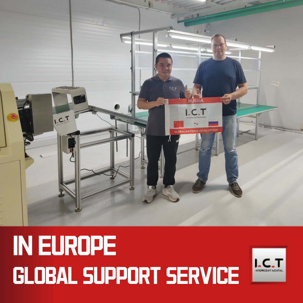 I.C.T | Machine à souder à vague sans plomb à double plate-forme pour Iphone