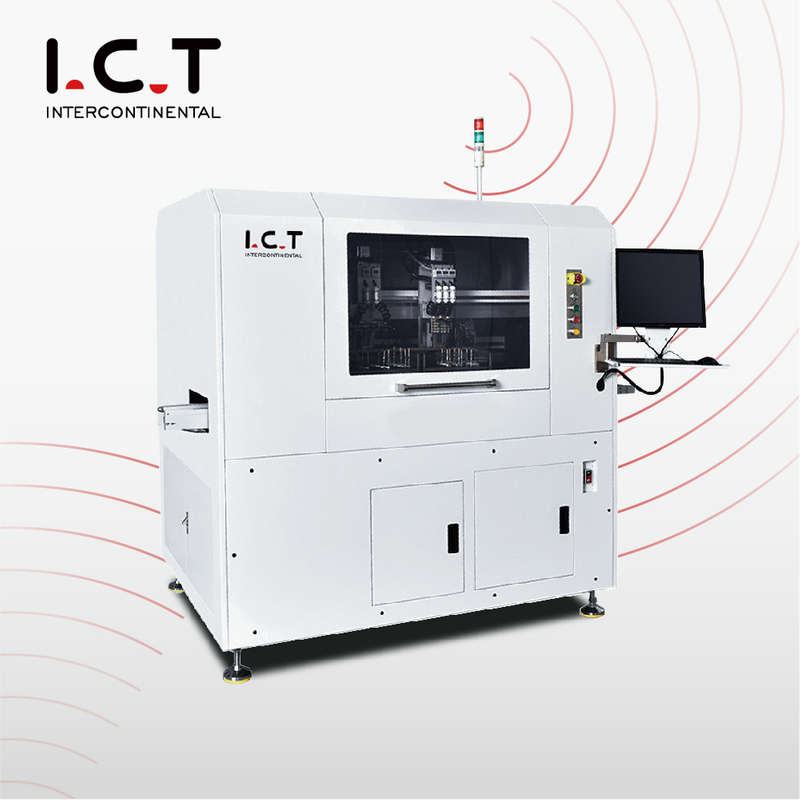 I.C.T |PCB Routeur CNC Machine de routage de forets avec vision