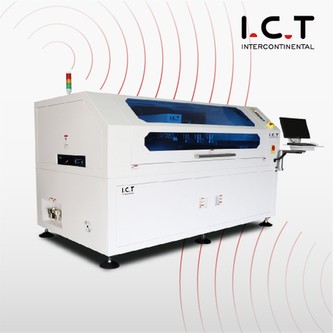 I.C.T |SMT Imprimante d'écran automatique SMD Machine d'impression de pâte à souder entièrement automatique