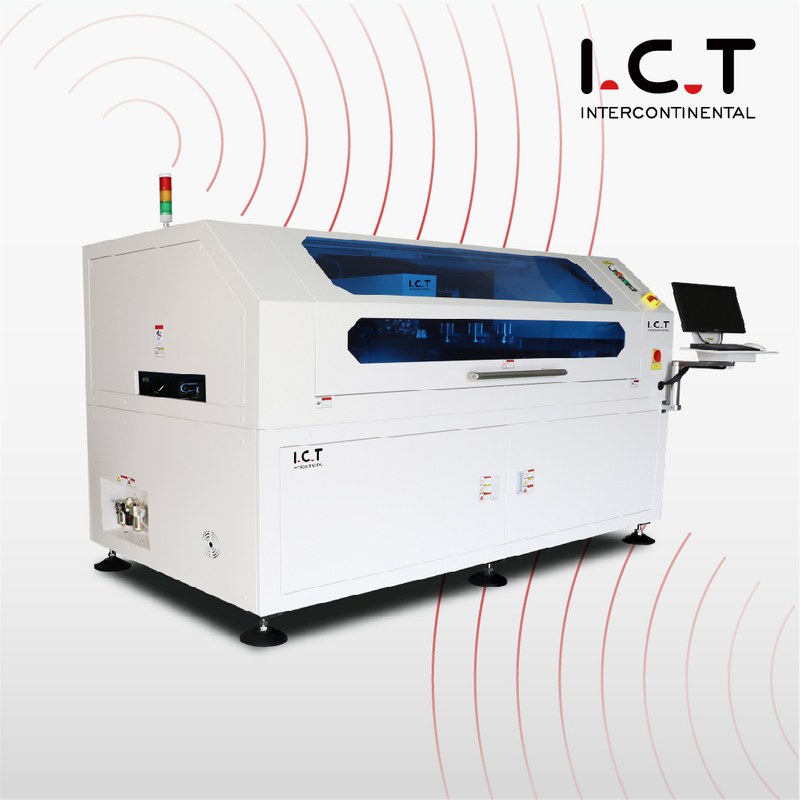 I.C.T |Imprimante à souder automatique pour circuits imprimés, machine numérique de 1200mm LED