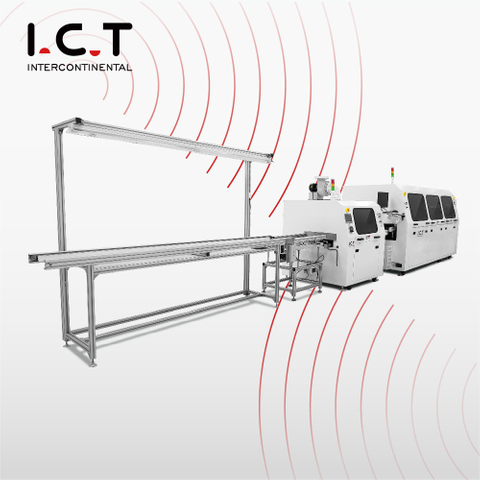 I.C.T-Acrab350 |Machine à souder à la vague d'azote à haute stabilité DIP PCB