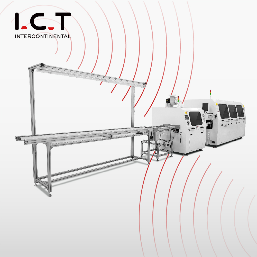 I.C.T丨Ligne de production entièrement automatique DIP pour la fabrication électronique