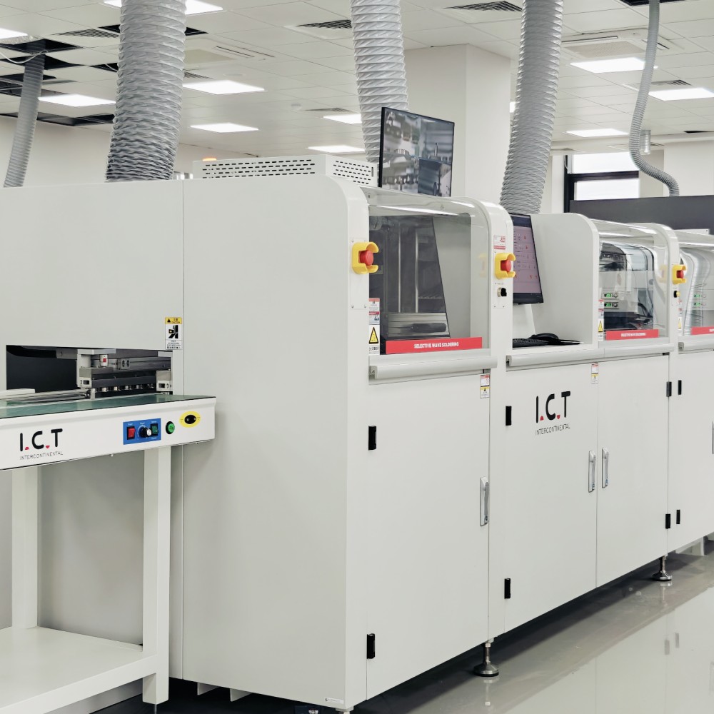 I.C.T | Machine à souder à la vague de taille moyenne avec de l'azote Chine
