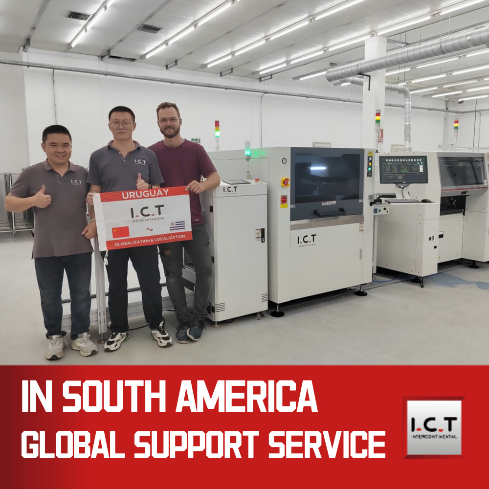 I.C.T-P3 | Imprimante semi-automatique SMT à double raclette PCB de haute précision