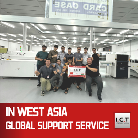 I.C.T | Connexion du système de refroidissement de la machine Smt Convoyeur