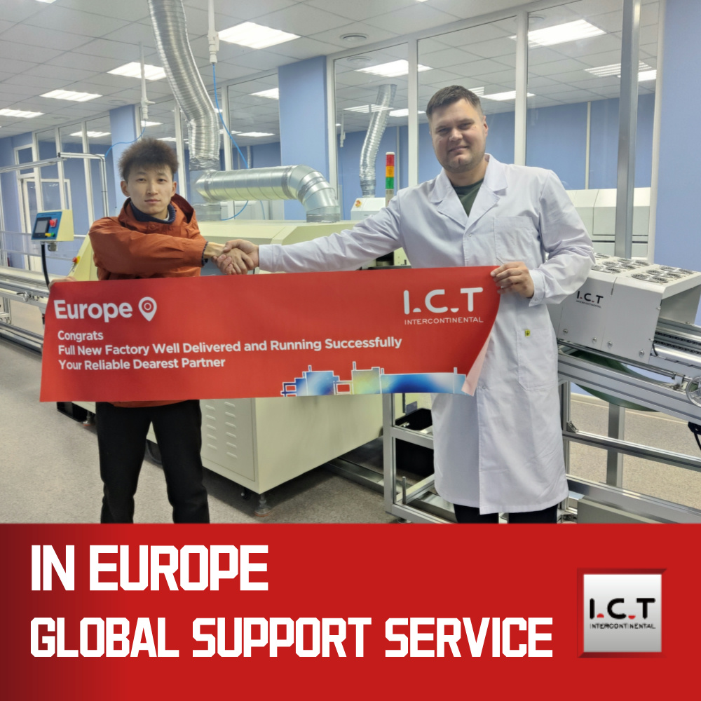 I.C.T | Original Machine à souder à la vague PCB pulvérisateur de Flux de bureau Machine à souder