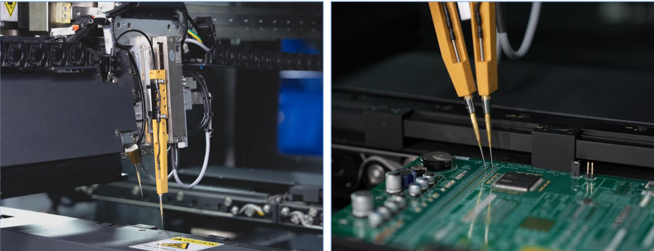 Syst&egrave;me de sondes de test